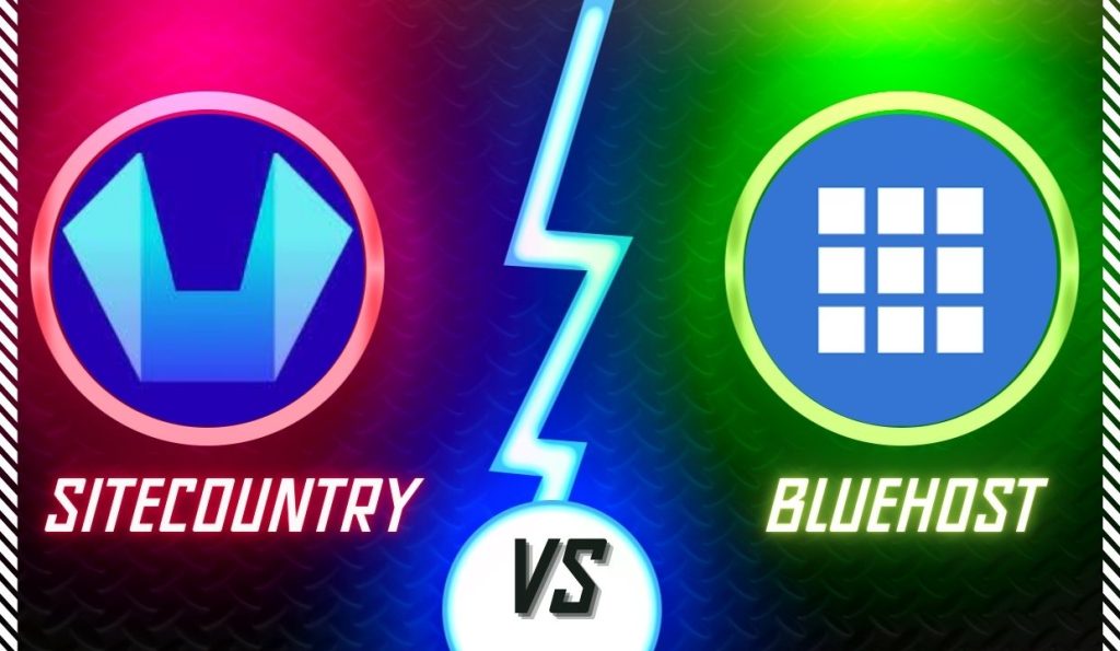 SiteCountry vs Bluehost